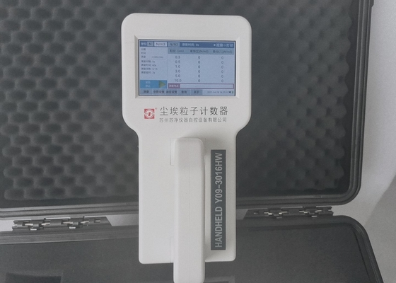 Купить Счетчик частицы пыли Handheld для расхода потока чистой комнаты 2.83L/Min online manufacture