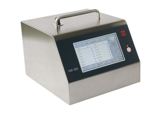 Хорошая цена. Счетчик 80W DC16.8V частицы воздуха расхода потока 50lpm контроля чистой комнаты онлайн