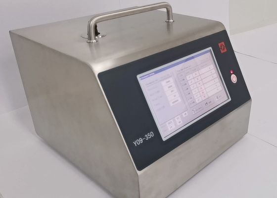 Хорошая цена. Счетчик Y09-350 DC16.8V частицы 6-каналов 50LPM портативный онлайн
