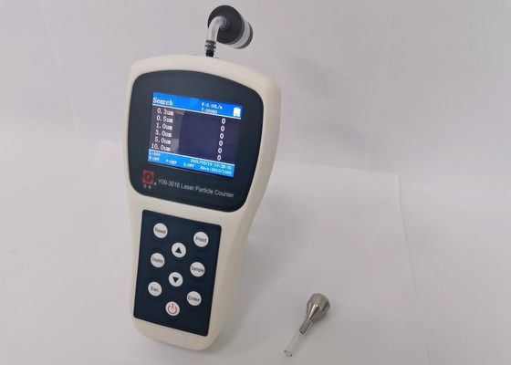 Хорошая цена. Счетчик 0.1CFM частицы воздуха чистой комнаты Handheld для аппаратуры лаборатории онлайн
