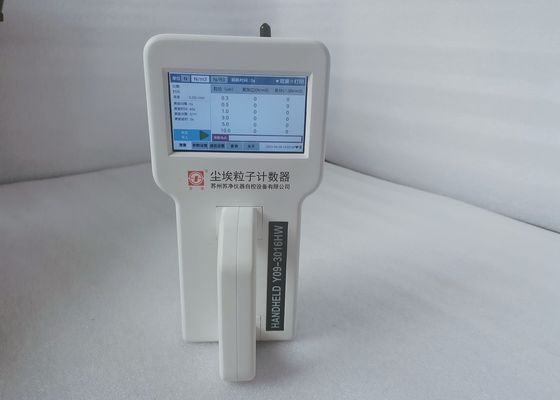 Счетчик воздушнодесантной частицы пыли экрана касания Y09-3016HW 4.3inch
