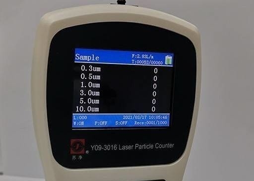 Хорошая цена. Handheld счетчик частицы атмосферной пыли в фабрике Y09-3016 Pharma онлайн
